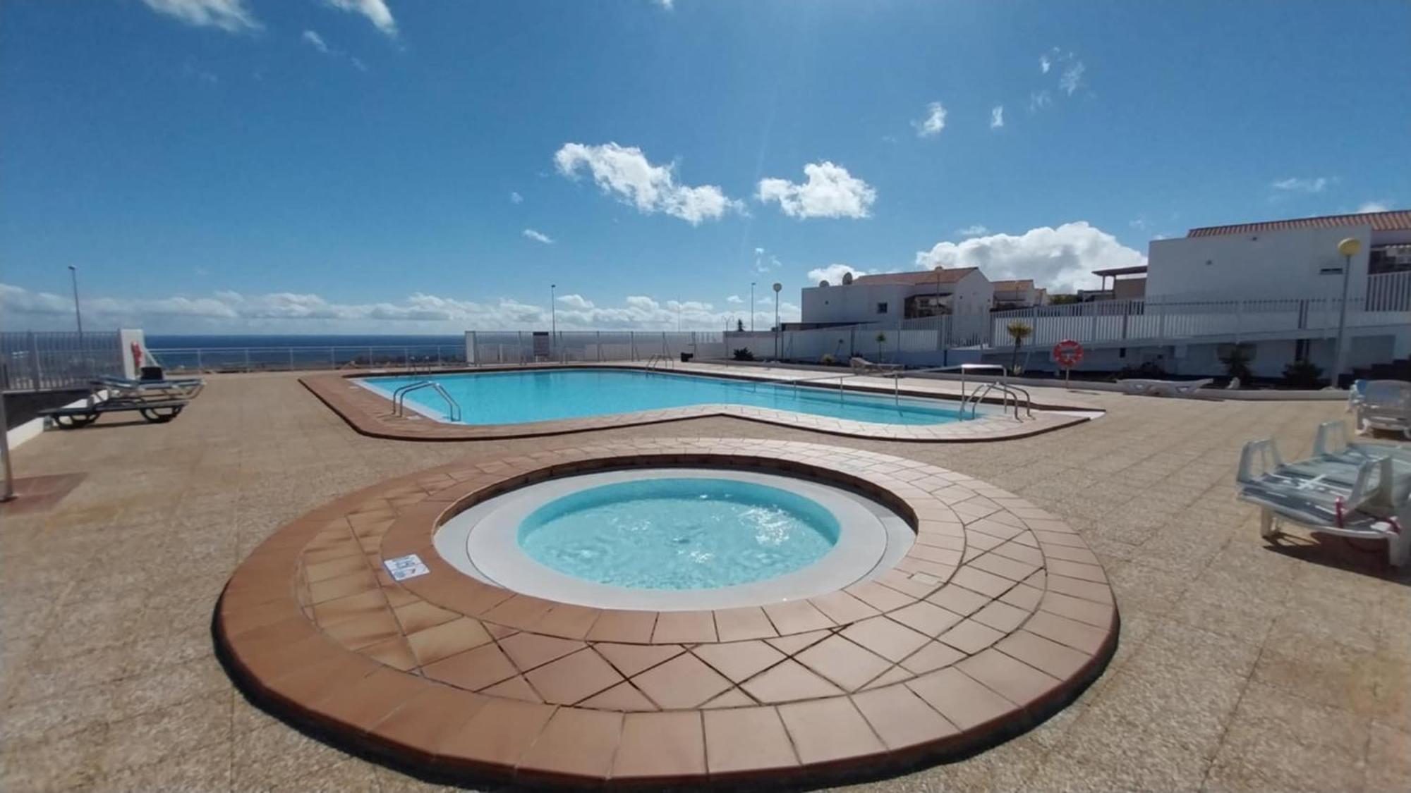 Maison Vue Mer Avec Piscine Caleta De Fuste Esterno foto